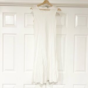 White Wash | Linen Slip Dress